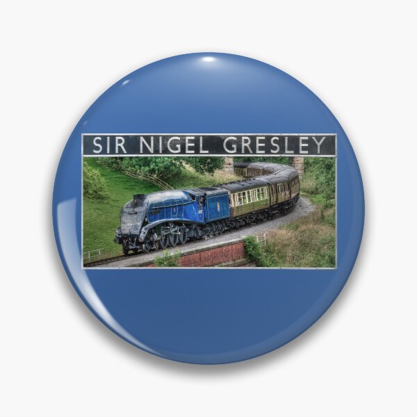 Item preview, LNER Sir Nigel Gresley and Nameplate designed and sold by Steve H Clark.