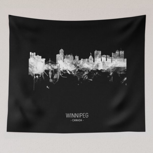 Item preview, Winnipeg Canada Skyline designed and sold by ArtPrints.