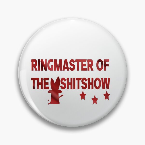 Item preview, Ringmaster Of The Shitshow  funny Ring  designed and sold by silverass.