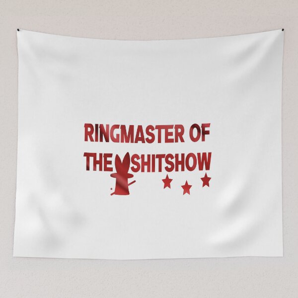 Item preview, Ringmaster Of The Shitshow  funny Ring  designed and sold by silverass.