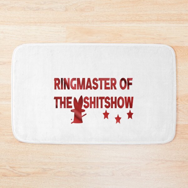Item preview, Ringmaster Of The Shitshow  funny Ring  designed and sold by silverass.