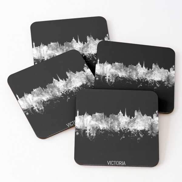 Item preview, Victoria Canada Skyline designed and sold by ArtPrints.