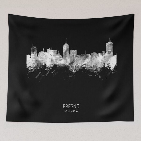 Item preview, Fresno California Skyline designed and sold by ArtPrints.