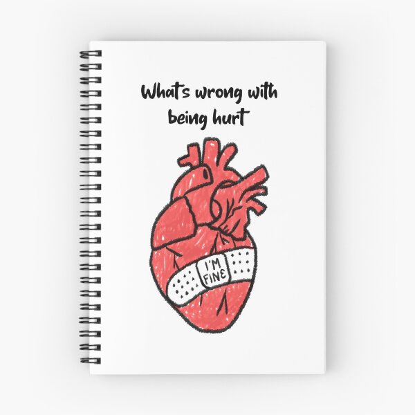 Item preview, I'm Fine, What's Wrong With Being Hurt designed and sold by Edenjodie.