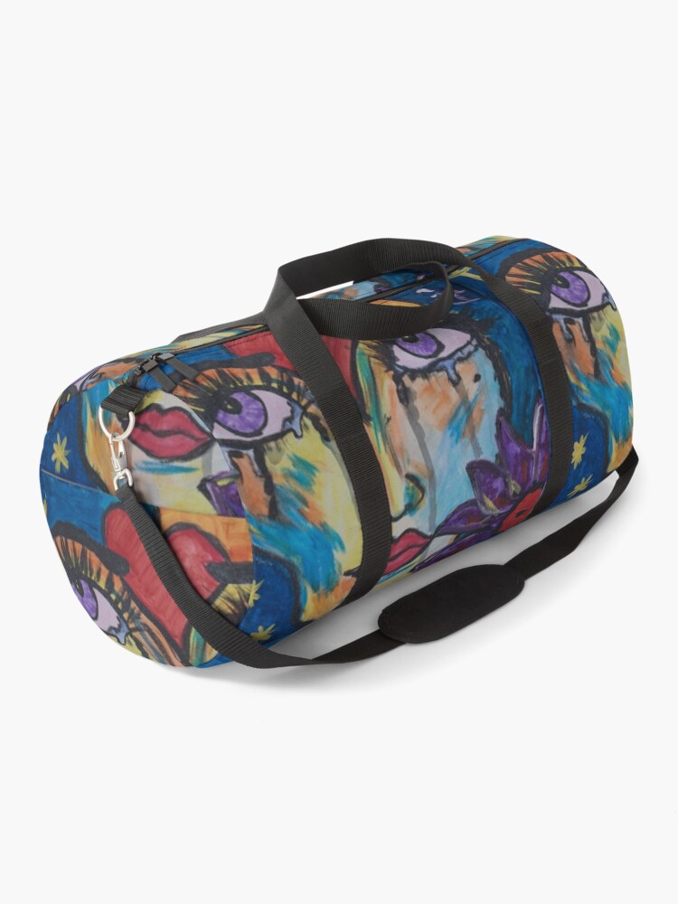 Thumbnail 1 of 3, Duffle Bag, Sad Heart designed and sold by MauiZan.