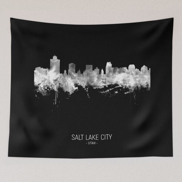 Item preview, Salt Lake City Utah Skyline designed and sold by ArtPrints.