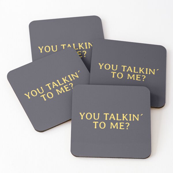 Item preview, You Talkin 'To Me? mustard designed and sold by perezzzoso.