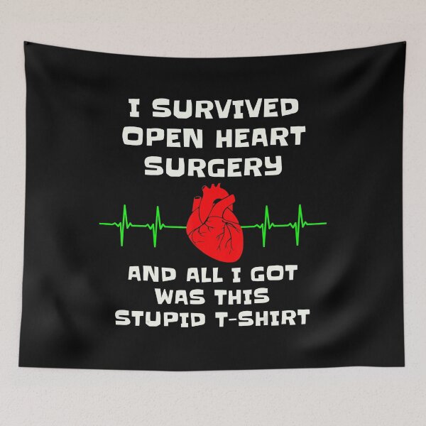 Item preview, I Survived Open Heart Surgery designed and sold by HolmesMillie1.