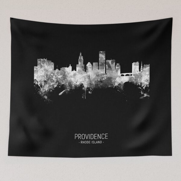 Item preview, Providence Rhode Island Skyline designed and sold by ArtPrints.