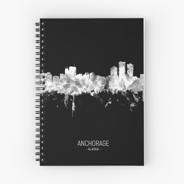 Item preview, Anchorage Alaska Skyline designed and sold by ArtPrints.