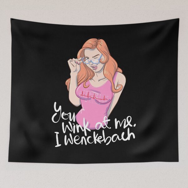 Item preview, You wink at me, I wenckebach nursing design designed and sold by Buckanesthesia.