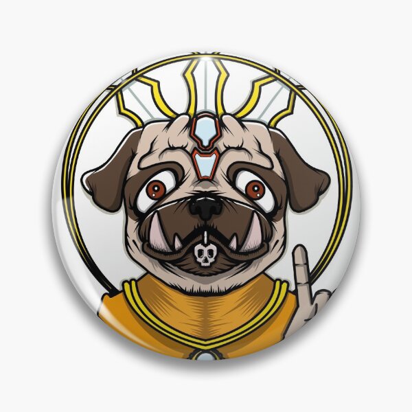 Item preview, Holy Pug designed and sold by keyoveride.