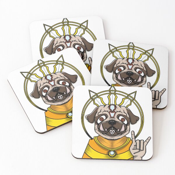 Item preview, Holy Pug designed and sold by keyoveride.