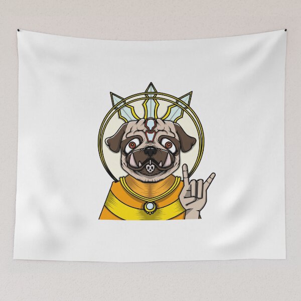Item preview, Holy Pug designed and sold by keyoveride.