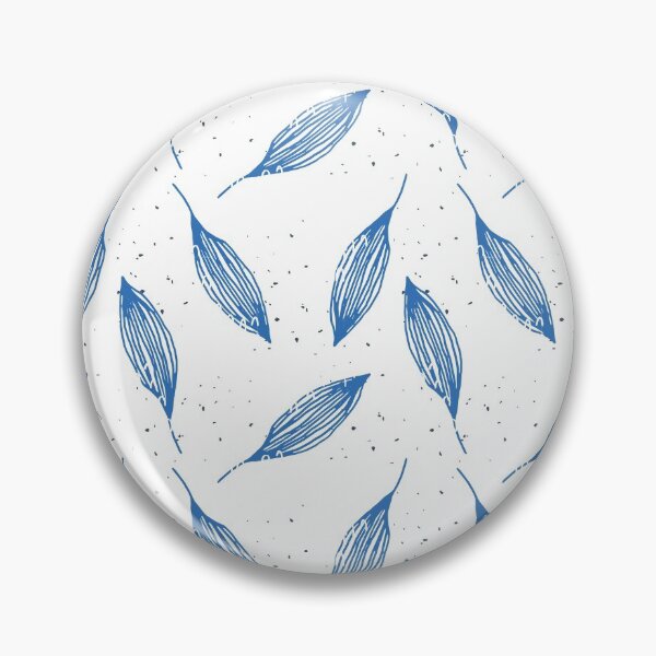 Item preview, Beautiful blue leaves pattern  designed and sold by Soumita  Das.