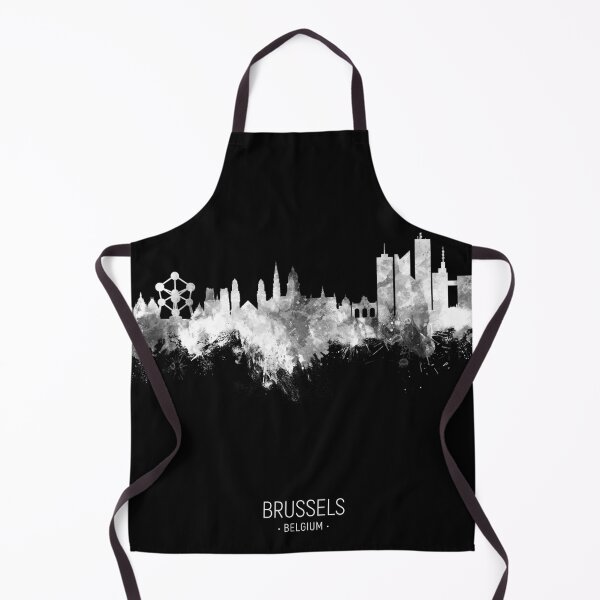 Item preview, Brussels Belgium Skyline designed and sold by ArtPrints.