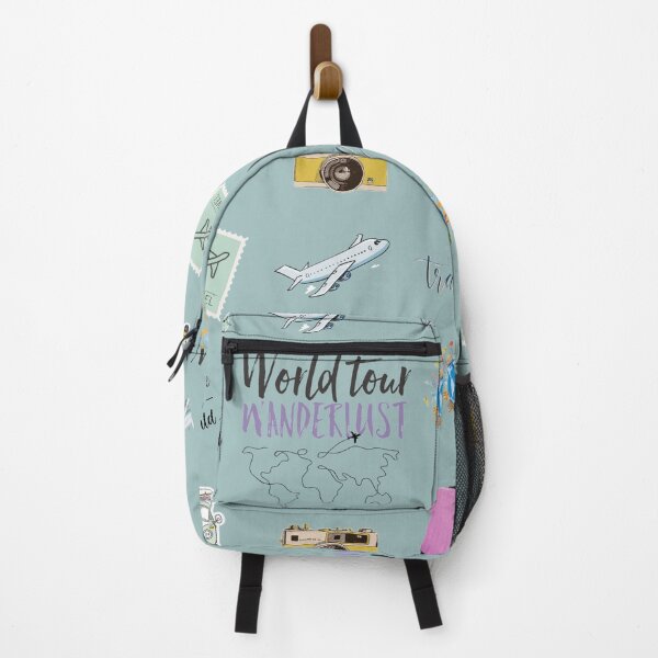Item preview, world tour for wanderlust designed and sold by The Pattern Artist.