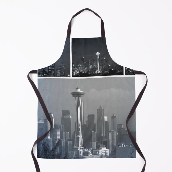 Item preview, Grey Seattle Space Needle Collage designed and sold by stine1.