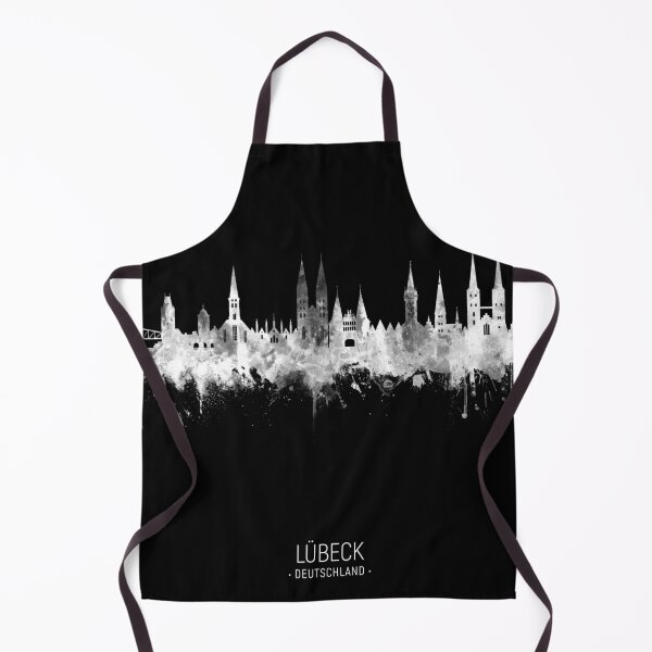 Item preview, Lübeck Germany Skyline designed and sold by ArtPrints.