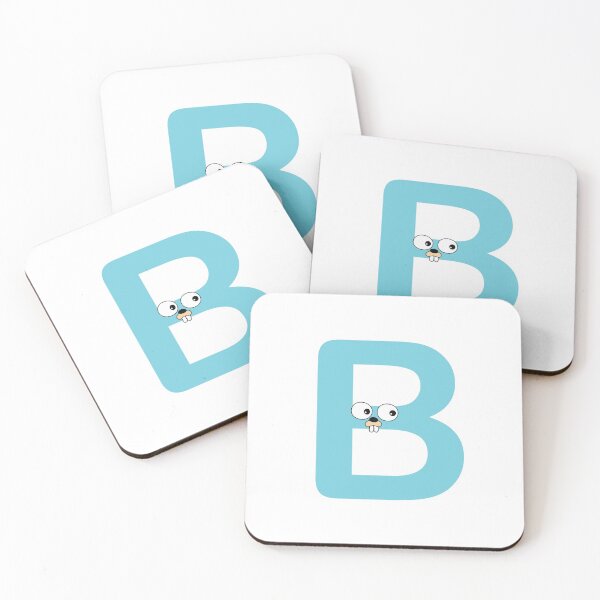 Item preview, Blue Go Lang Gopher Letter B designed and sold by codingpotato.