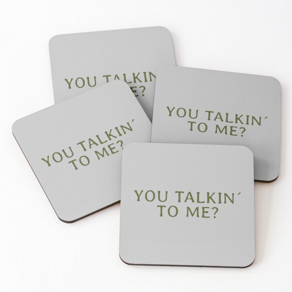Item preview, You Talkin 'To Me? green designed and sold by perezzzoso.