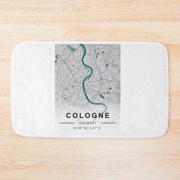 Item preview, COLOGNE CİTY ROAD MAP POSTER designed and sold by rashadat.