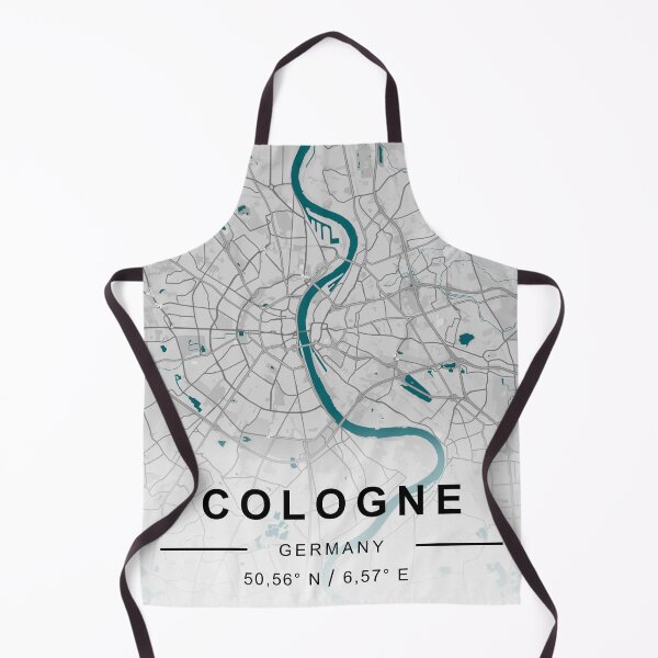 Item preview, COLOGNE CİTY ROAD MAP POSTER designed and sold by rashadat.