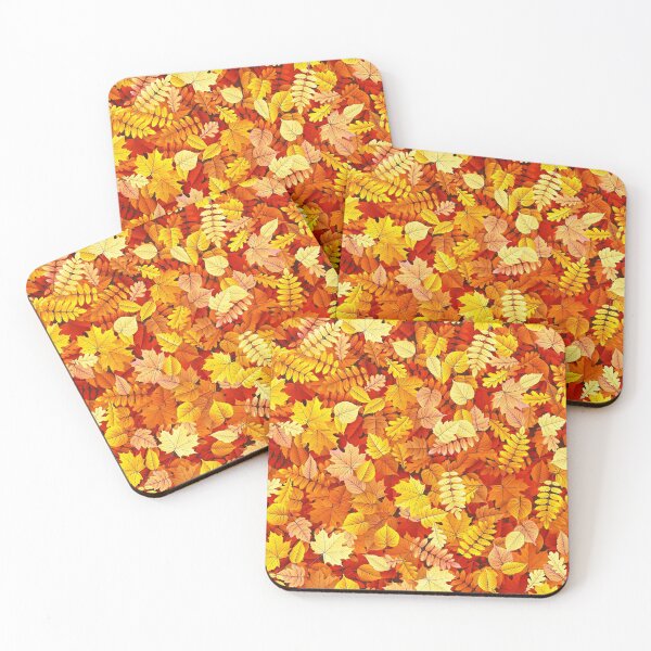 Item preview, Beautiful Realistic Fall Autumn Leaves designed and sold by Vector Scout Lab.