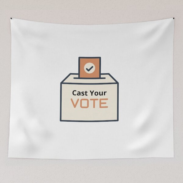 Item preview, Cast Your Vote designed and sold by ArtbyCharmante.