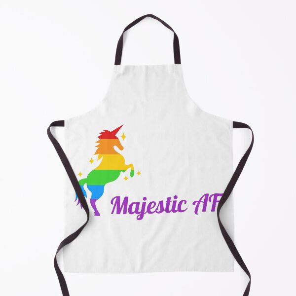 Item preview, Majestic AF LGBTQ+ Rainbow Unicorn designed and sold by Anthrocosmos.