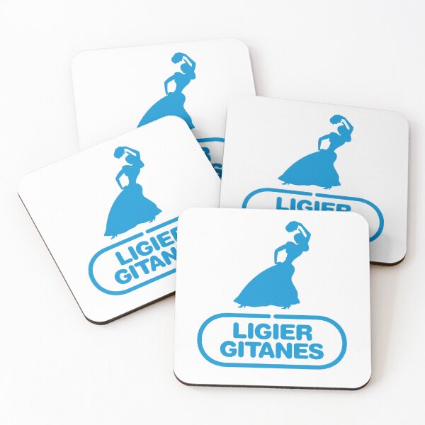 Item preview, Ligier Gitanes F1 team logo 1975-1980 'Gypsy dancer' - Ligier blue print designed and sold by retropetrol.