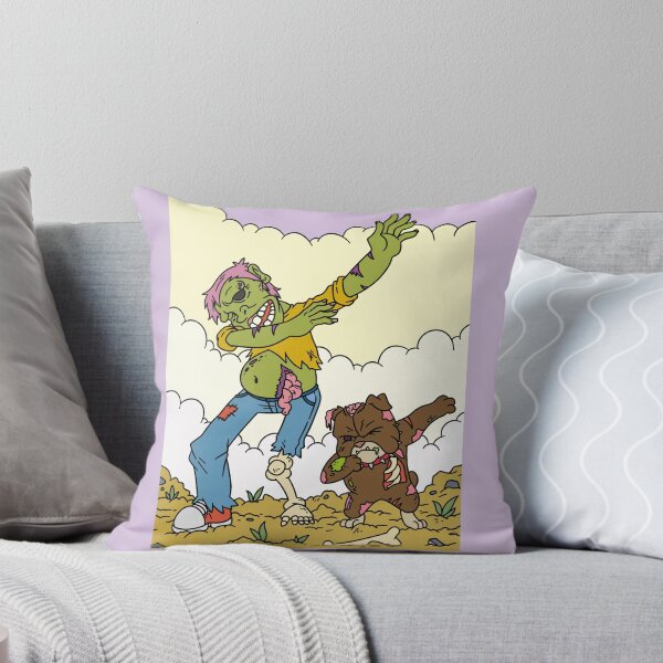 Item preview, Dabbing Zombie and his Zombie Dog designed and sold by Konnectd.