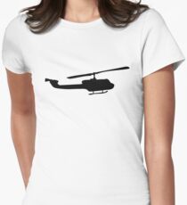 Helicopter Women's Fitted T-Shirt
