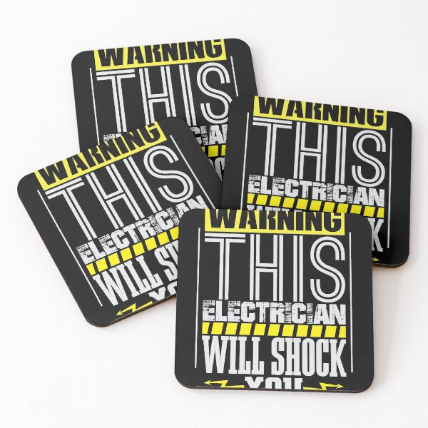 Item preview, Warning this electrician will shock you designed and sold by Grinover.