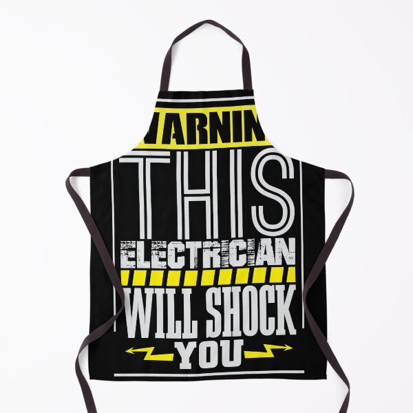 Item preview, Warning this electrician will shock you designed and sold by Grinover.