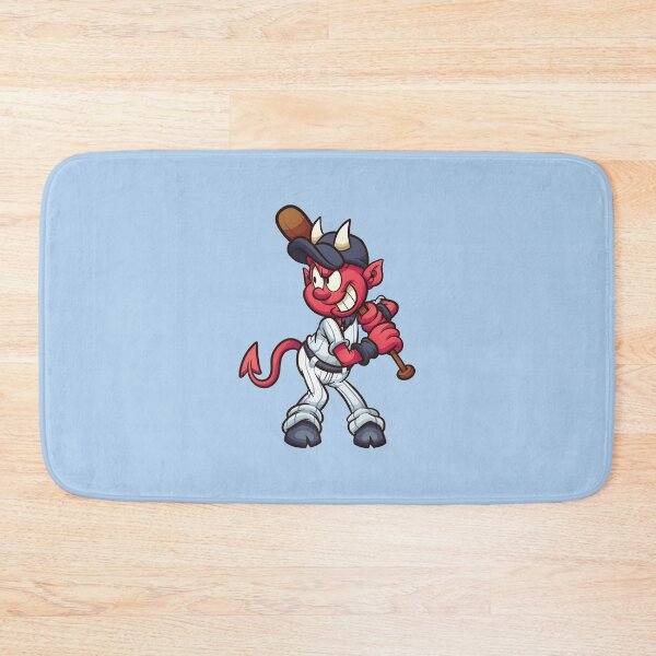 Item preview, Baseball Devil Mascot designed and sold by wazoosi.
