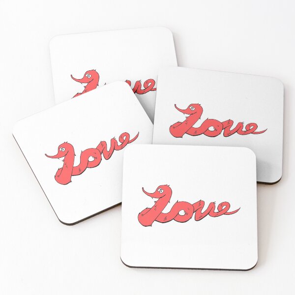 Item preview, Worm on a String Spelling Love in Cursive  designed and sold by sprout00.