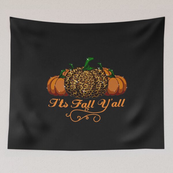 Item preview, It's Fall Ya'll Leopard Pumpkin Patch Cute Magical Autumn Season Gifts designed and sold by alenaz.