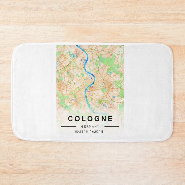 Item preview, COLOGNE CİTY ROAD MAP POSTER designed and sold by rashadat.