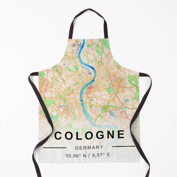 Item preview, COLOGNE CİTY ROAD MAP POSTER designed and sold by rashadat.