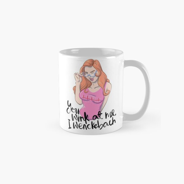You wink at me, I wenckebach nursing design Classic Mug