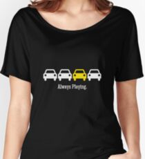 Cabin Pressure - Always Playing Yellow Car Women's Relaxed Fit T-Shirt