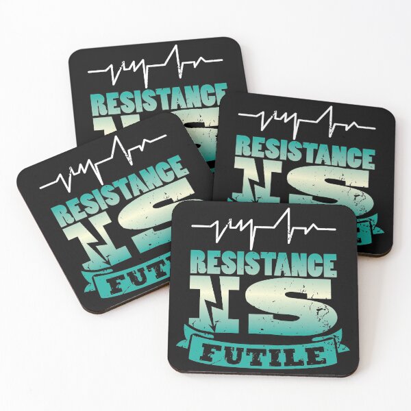 Item preview, Resistance is futile funny shirt designed and sold by Grinover.