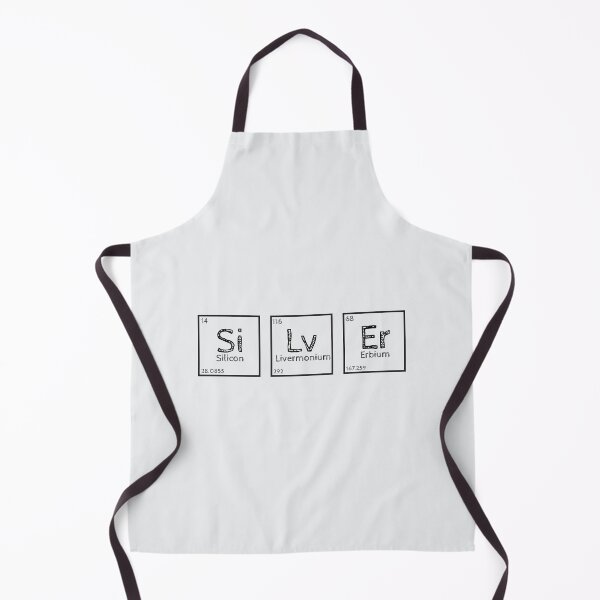 Item preview, Scientific Silver Element Science Periodic Table designed and sold by Sour Soul.