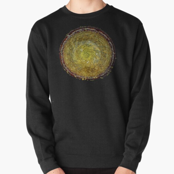 Moss spore capsule lid under the microscope Pullover Sweatshirt
