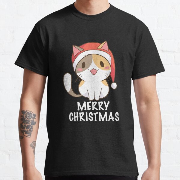 Item preview, Funny cat Merry Christmas saying gift Christmas designed and sold by MichaelTeupser.