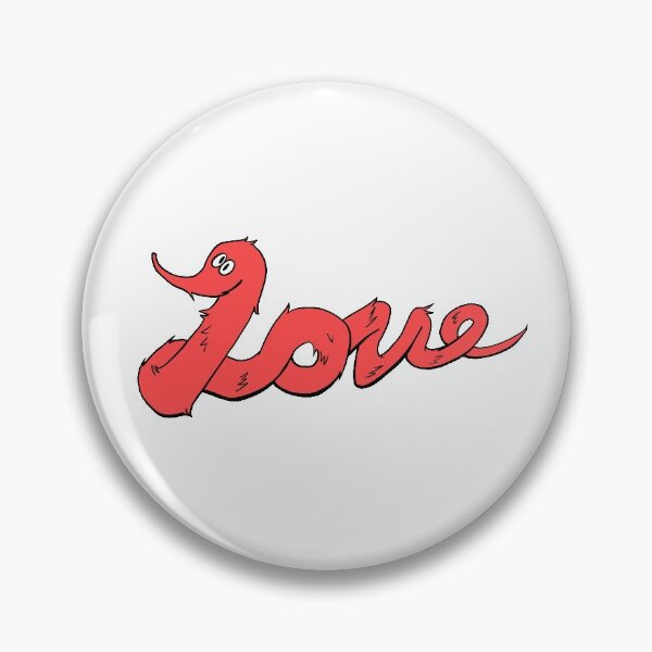 Item preview, Worm on a String Spelling Love in Cursive  designed and sold by sprout00.