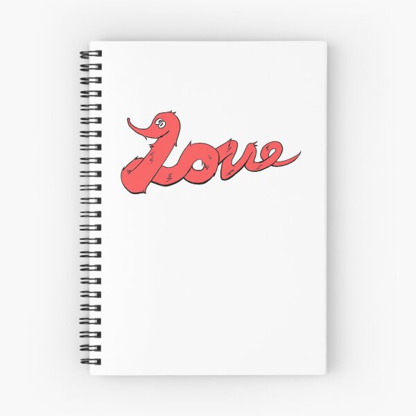 Item preview, Worm on a String Spelling Love in Cursive  designed and sold by sprout00.