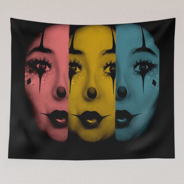 Item preview, Harlequin CMYK designed and sold by LJWDesigns.