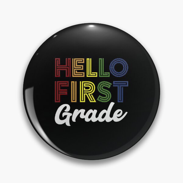 Item preview, Hello First Grade - gift back to school funny designed and sold by DiogoCalheiros.